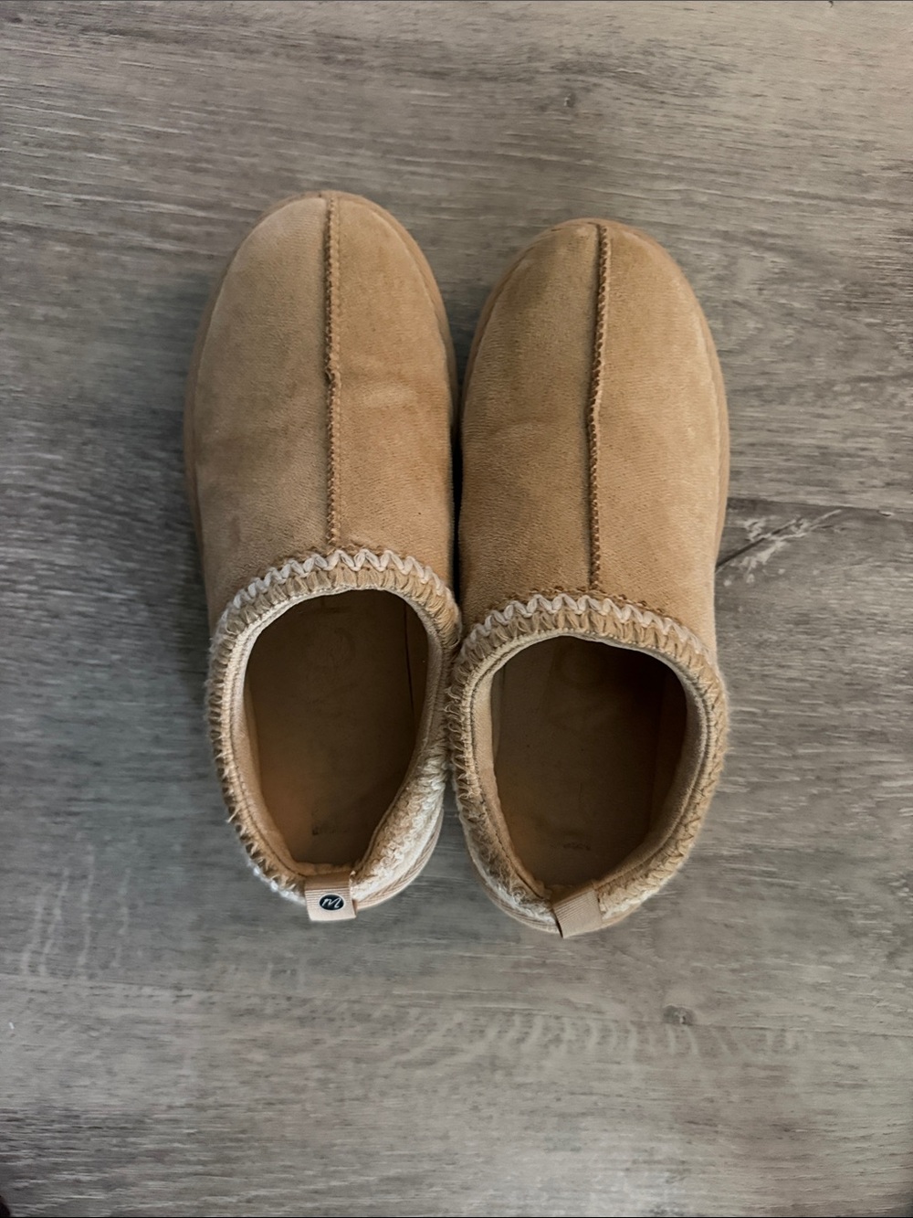 Women’s Slip-On Suede Casual Shoes/ slippers in Tan